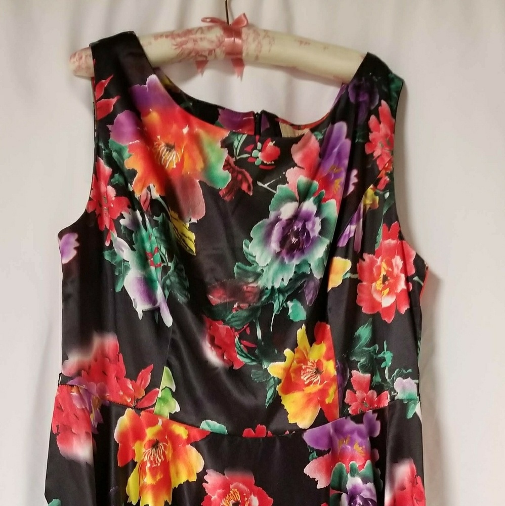Bright flowery dress